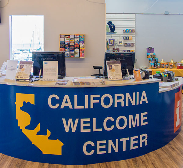 Inside the California Welcome Center