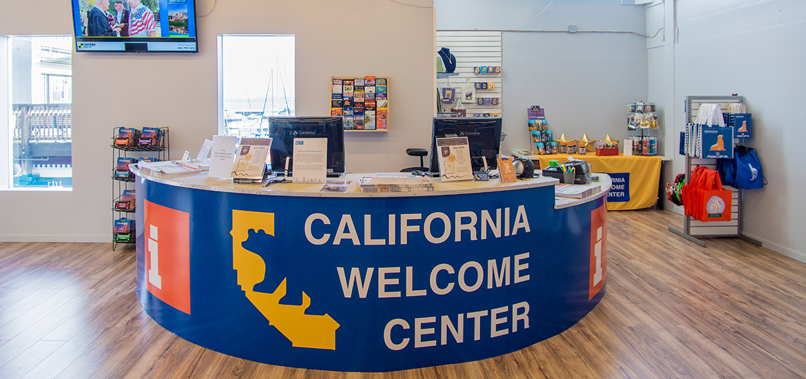 Inside the California Welcome Center