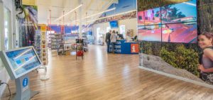 Inside the California Welcome Center