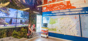 Inside the California Welcome Center