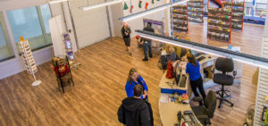 Inside the California Welcome Center