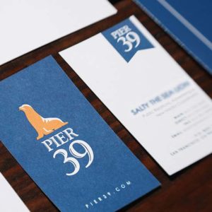 PIER 39 business card