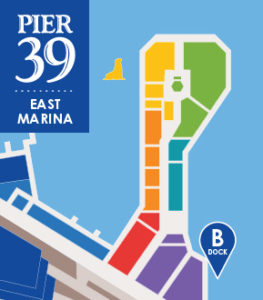 East Marina map