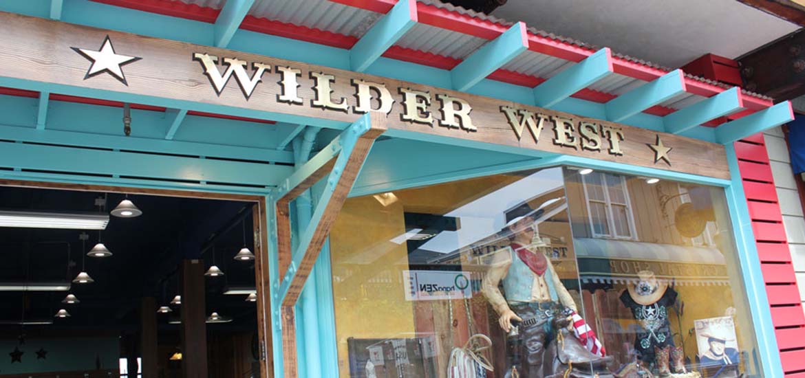 Wilder West storefront