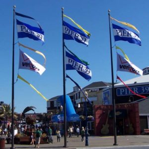 Verizon Flags at PIER 39