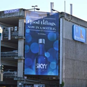 Billboard for advertising at PIER 39